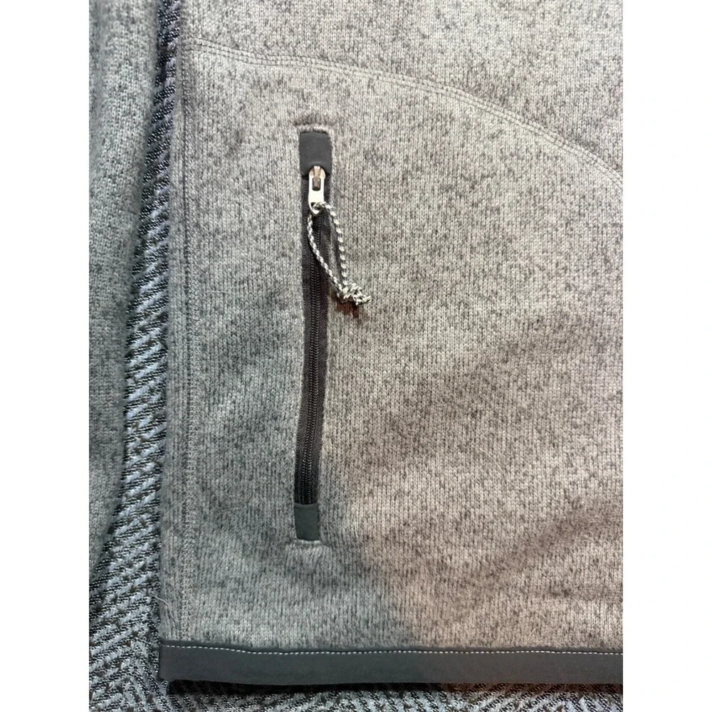 The North Face Fleece Medium Gordon Lyons Full Zip Sweater Fleece Mens Gray